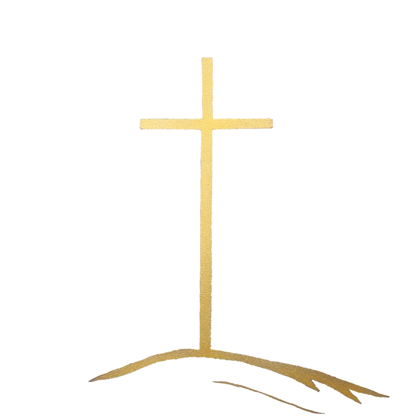 Urnen-Emblem Motiv M54, gemalt gold