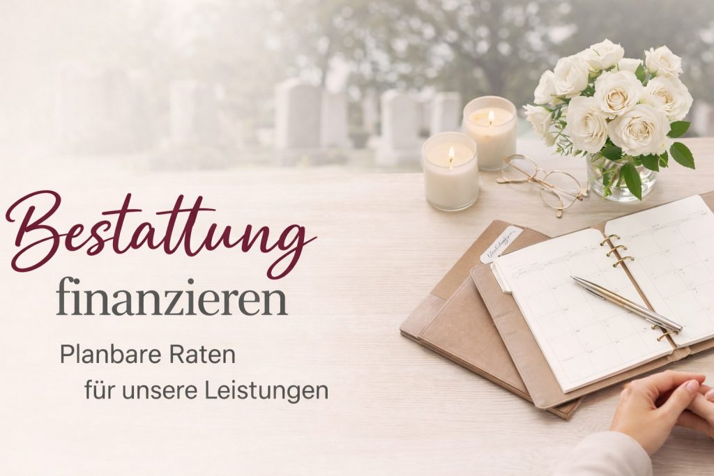 Bestattung finanzieren – Beratung zu Ratenzahlung für Bestattungskosten